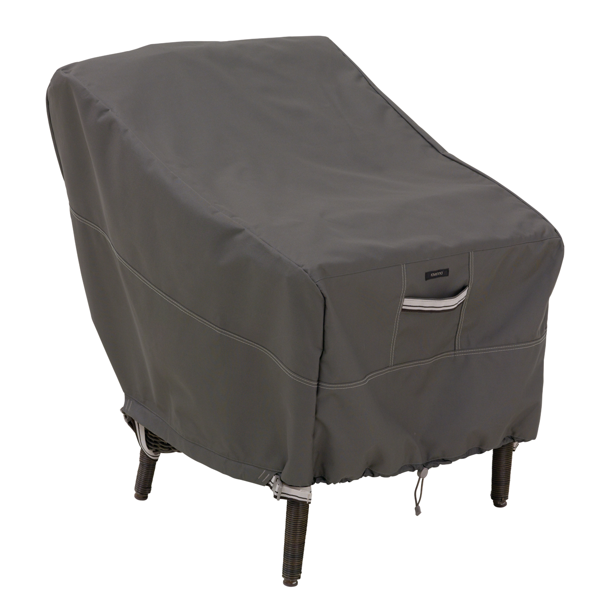 Classic Accessories Ravenna Standard Chair Cover, Brown, Polyester, Model# 55-143-015101-EC
